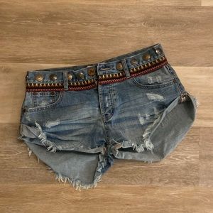 One teaspoon Jean shorts